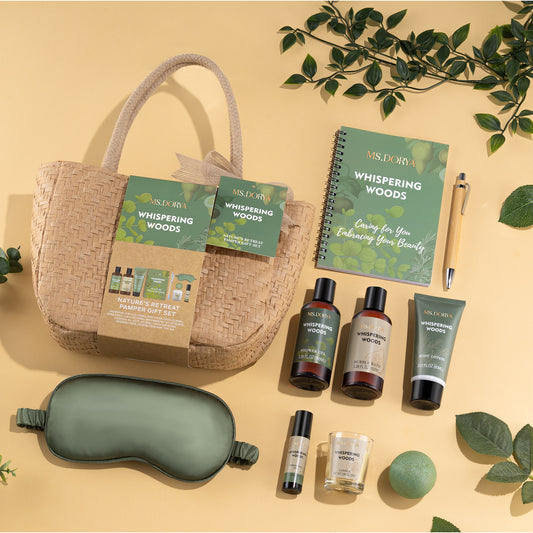 Whispering Woods - Natural Pampering Gift Set (10 pcs)